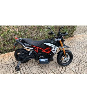 MOTO ELECTRICA INFANTIL ENDURO APRILIA DORSODURO 12V - INDA466-RA-LI